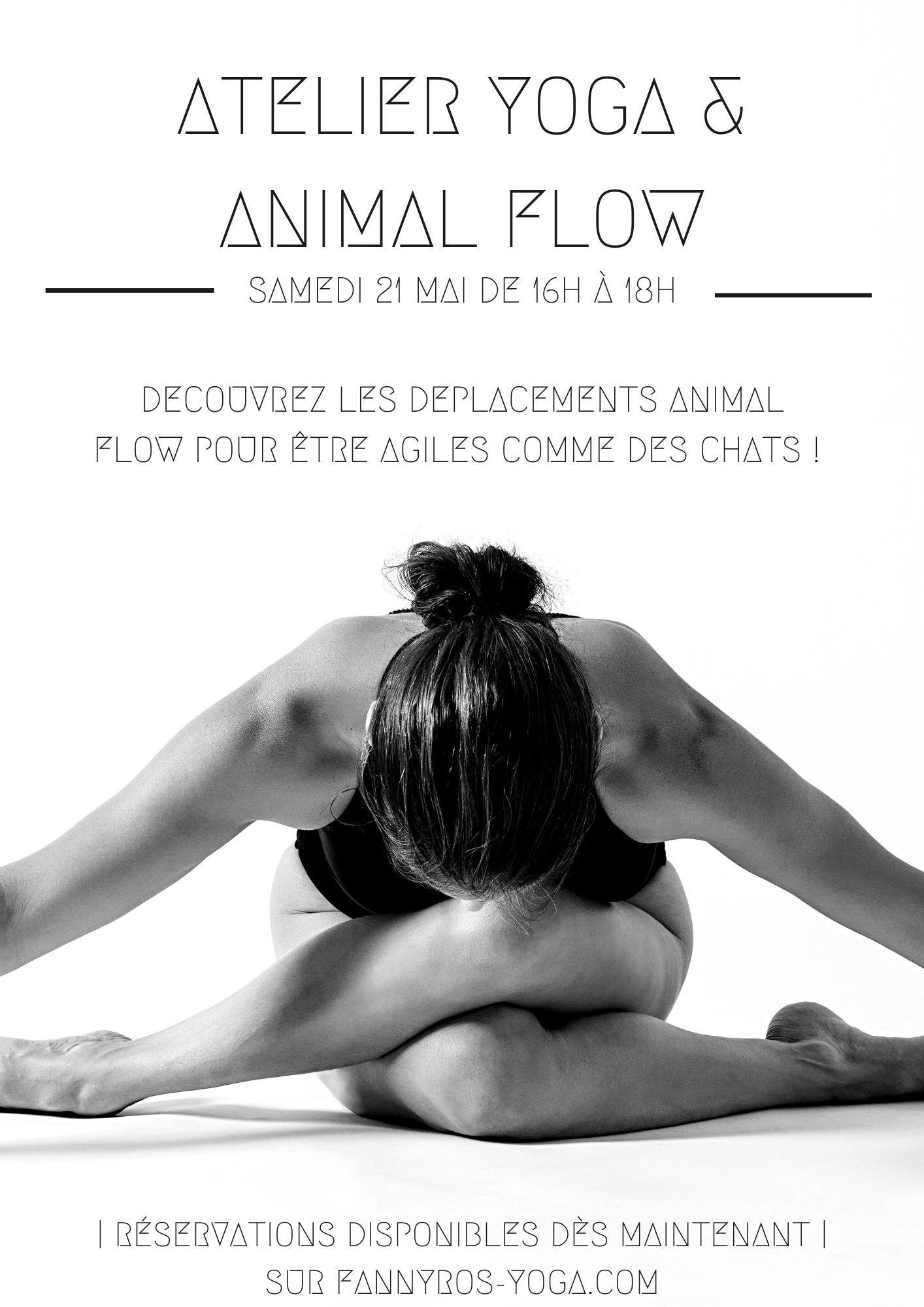atelier animal flow et yoga