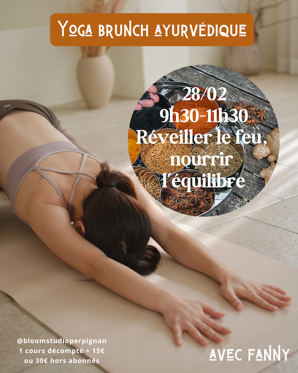 Yoga brunch ayurvédique atelier yoga perpignan