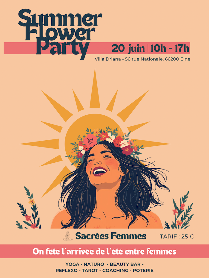 Summer flower party